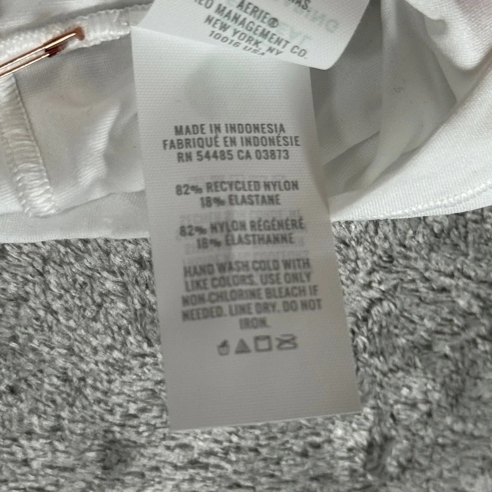 Aerie Smoothez Bandeau Bralette Lightweight Unpadded Neutral White Size Medium - Picture 6 of 11